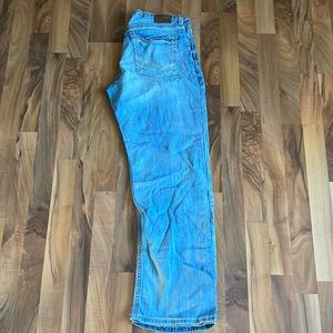 Mens buckle jeans bke brand